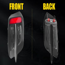 Load image into Gallery viewer, LH RH Rear Bumper Reflector Cover W/Molding Trim Fit Honda Civic Sedan 2016-2021