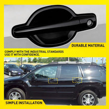 Load image into Gallery viewer, 2-2X Black Outside Door Handle for 2004-2011 Mitsubishi Endeavor Front&amp;Rear Left
