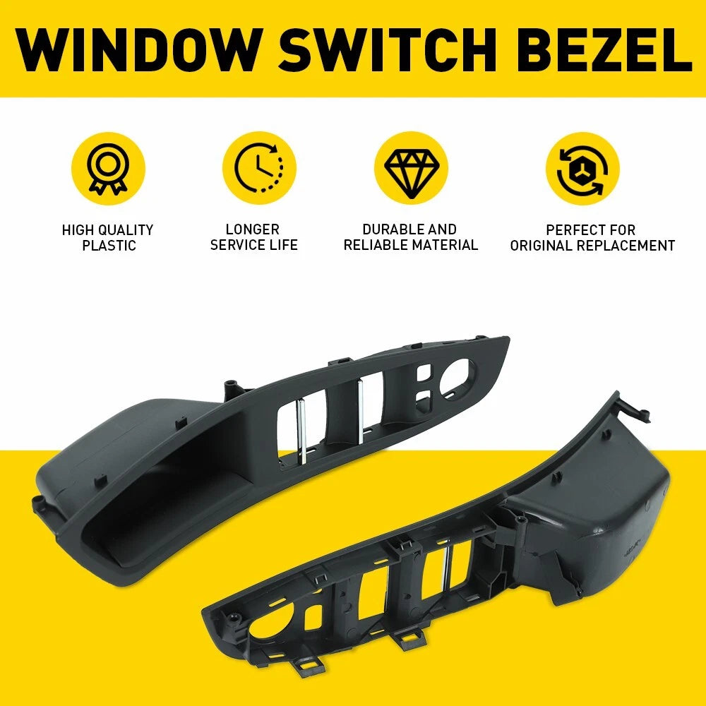 Door Switch Panel Handle Pull Inner Trim Front Left Fit 10-17 BMW 5 Series F10