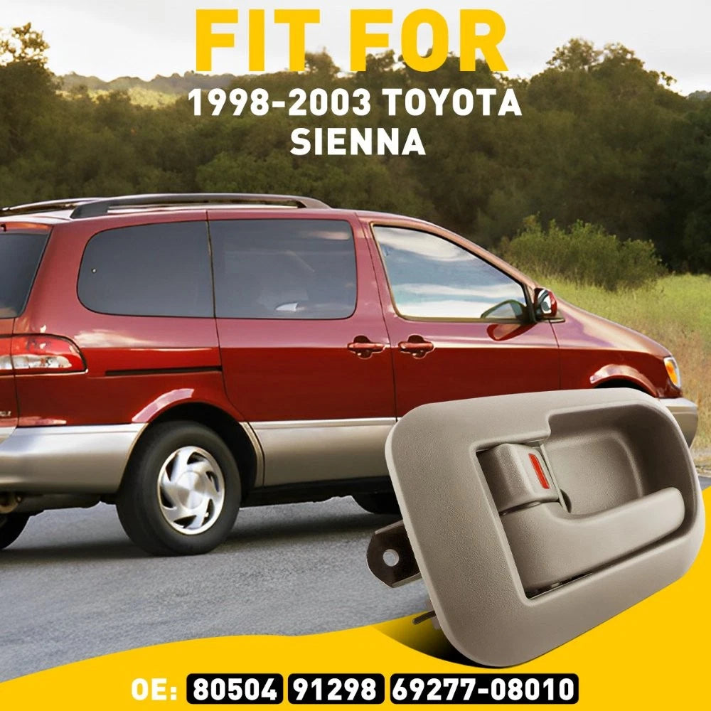 Door Handle Beige Inside Interior RH Front Right 91298 Side Fit 98-03 Sienna