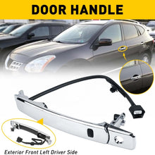 Load image into Gallery viewer, Front Drive Left Side Chrome Exterior Door Handle 1-10X Fit Nissan 2010-13 Rogue