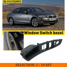 1-10 Door Switch Panel Handle Pull Interior Trim Left for 2010-2016 BMW 5 Series