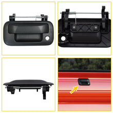 Load image into Gallery viewer, Black Exterior Tailgate Door Handle Fit F-150 Truck 2004-2014 Ford With Keyhole