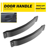 Pair Fit 1997-2006 Jeep TJ/Wrangler Interior Door Handle Black Left Right Front