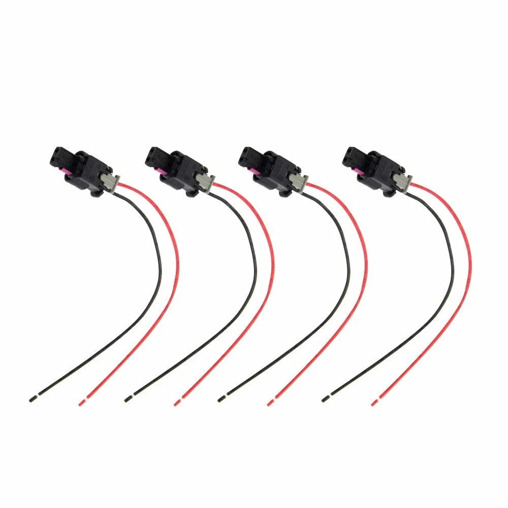 4PCS Side Marker Light Connector Pigtail Wire Harness For 2015-on Chrysler 300
