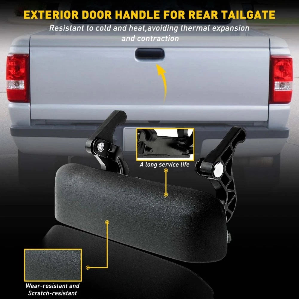 NEW TAILGATE LIFT HANDLE REAR BLACK 1993-2011 GATE Fit Ford RANGER TRUCK