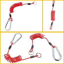 Load image into Gallery viewer, Fastway 80-01-2160 Retailed 6' Universal ZIP Coiled Breakaway Cable w/ Snap Ring