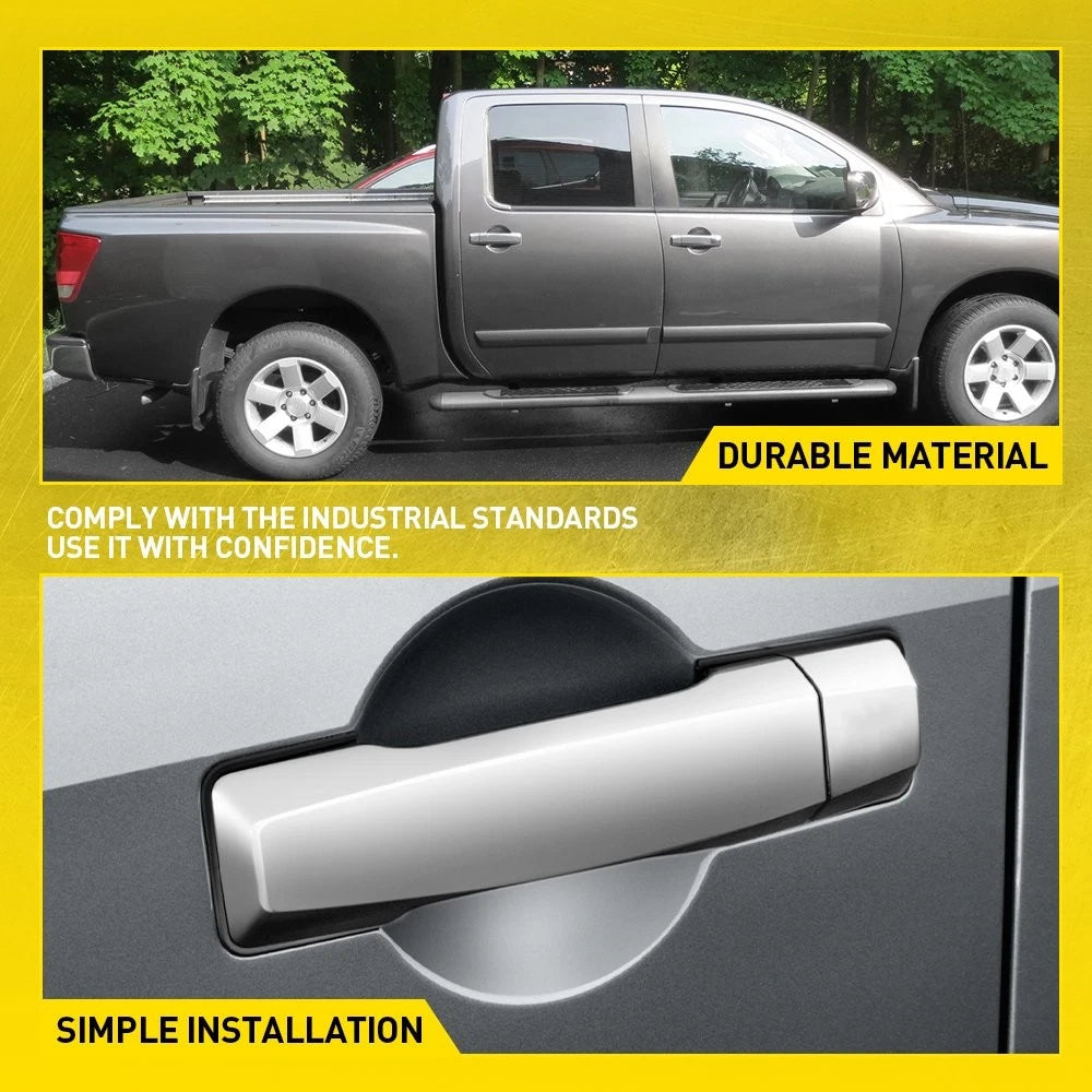 Exterior Door for Handle Infiniti 2004-2015 Rear Front Nissan Right Left Chrome