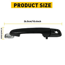 Load image into Gallery viewer, 1-10X Left For 2006-2011 Hyundai Accent Front Outer Black Door Handle Pull 80700