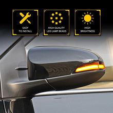 Load image into Gallery viewer, Side Dynamic Left+Right Mirror Turn Light Signal for 2012-2017 Toyota Camry XV50