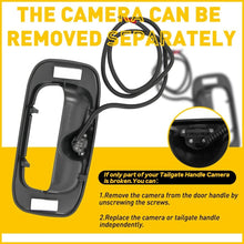 Load image into Gallery viewer, 1X Tailgate Bezel Handle Camera Backup For Silverado Chevy 99-06 GMC Sierra 1500