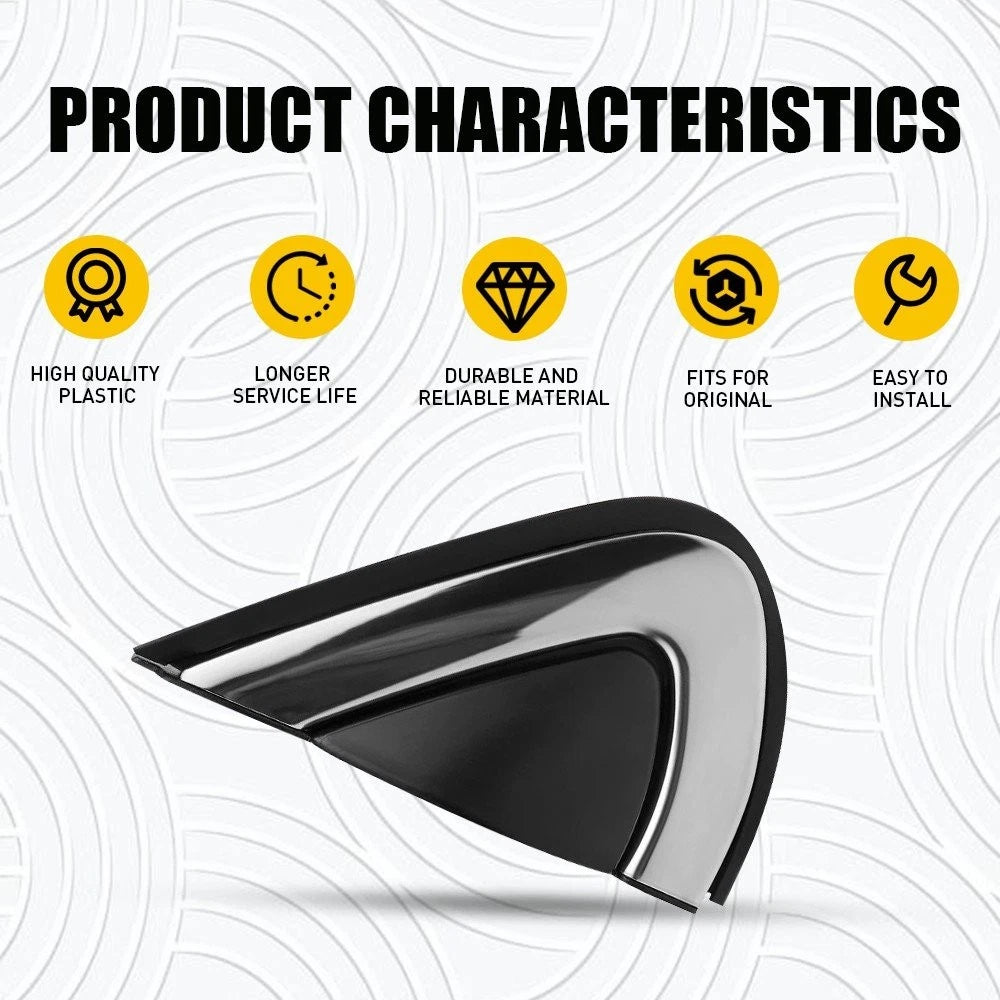 For Honda CR-V CRV 2017-2022 Left Right Side Mirror Corner Triangle Cover Trim