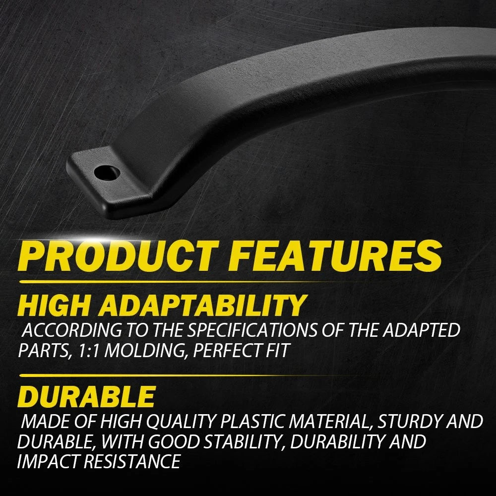 Pair Fit 1997-2006 Jeep TJ/Wrangler Interior Door Handle Black Left Right Front