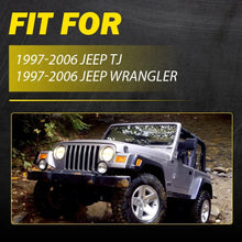 Load image into Gallery viewer, Pair Fit 1997-2006 Jeep TJ/Wrangler Interior Door Handle Black Left Right Front