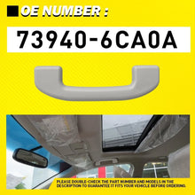 Load image into Gallery viewer, For Nissan Sentra 2013-2019 1-10PCS Gray Upper Roof Grab Handle Grip Left/Right