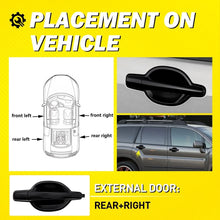 Load image into Gallery viewer, Fit 2004-2011 Mitsubishi Endeavor Exterior Door Handle Rear Passenger Side 1-10X