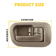 Load image into Gallery viewer, Door Handle Beige Inside Interior RH Front Right 91298 Side Fit 98-03 Sienna