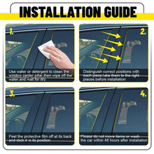 Load image into Gallery viewer, 6PCS Posts Pillar Glossy Trim 2014-2022 Black for Range Land Rover Rover Sport