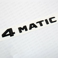 Load image into Gallery viewer, New Stlyle 4Matic Emblem Trunk Logo Badge Decoration AMG Modified - Matte Black - US85.COM