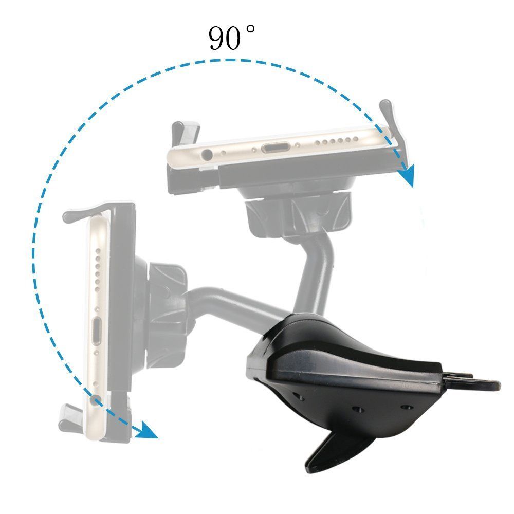 ZLP-CD1 Universal Car Mount Holder CD Slot Cradle for Smartphone - US85.COM