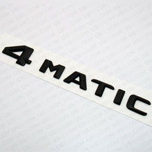 Load image into Gallery viewer, New Stlyle 4Matic Emblem Trunk Logo Badge Decoration AMG Modified - Matte Black - US85.COM