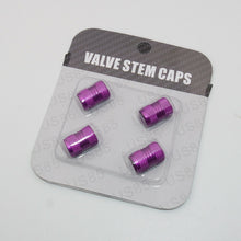 Load image into Gallery viewer, Universal Aluminum Auto Car Wheels Tire Valves Dust Stems Air Caps - Purple - US85.COM