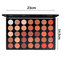Load image into Gallery viewer, Cosmetic Matte Eyeshadow Makeup Palette Shimmer Set 35 Colors diamond bright eye shadow tray - US85.COM