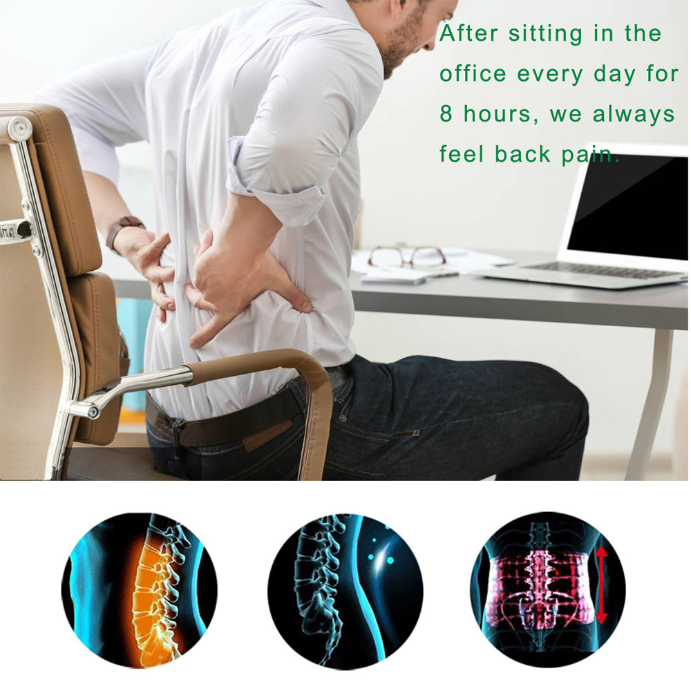 A0648 Lumbar Lower Back Brace and Support Belt - for Men & Women Relieve Lower Back Pain with Sciatica, Scoliosis, Herniated Disc or Degenerative Disc Disease Back Pain Relief