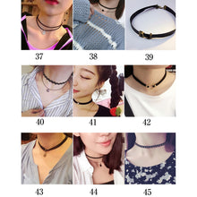 Load image into Gallery viewer, 1Pcs Women Lace Collar Choker Necklace Pendant Chain Clavicle Ornament  Various Styles - US85.COM