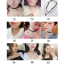 Load image into Gallery viewer, 1Pcs Women Lace Collar Choker Necklace Pendant Chain Clavicle Ornament  Various Styles - US85.COM