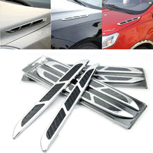 Load image into Gallery viewer, 2Pcs/Set Auto Car 3D ABS resign Fake Side Air Vents Outlet Decorative Stickers Car Body Decal Bumper Sticker Car-Styling Car Accessories - US85.COM