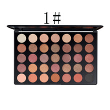 Load image into Gallery viewer, Cosmetic Matte Eyeshadow Makeup Palette Shimmer Set 35 Colors diamond bright eye shadow tray - US85.COM