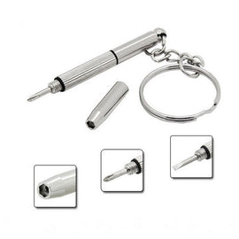 1pcs Screwdriver for Glasses - Small Three Rotation Heads Style Compact Screwdriver for Glasses Steel S-grade Screwdriver Drill Screwdriver - US85.COM