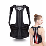 A0659 Tcare Back Brace Posture Corrector with 2-Pieces Removable Aluminum Bars for Women and Men Back Lumbar Support Shoulder Posture Support for Improve Posture Provide and Back Pain Relief