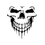 1Pcs Car Decal Reflective Skull Car Truck Sticker Racing Window Decal Funny Car Sticker