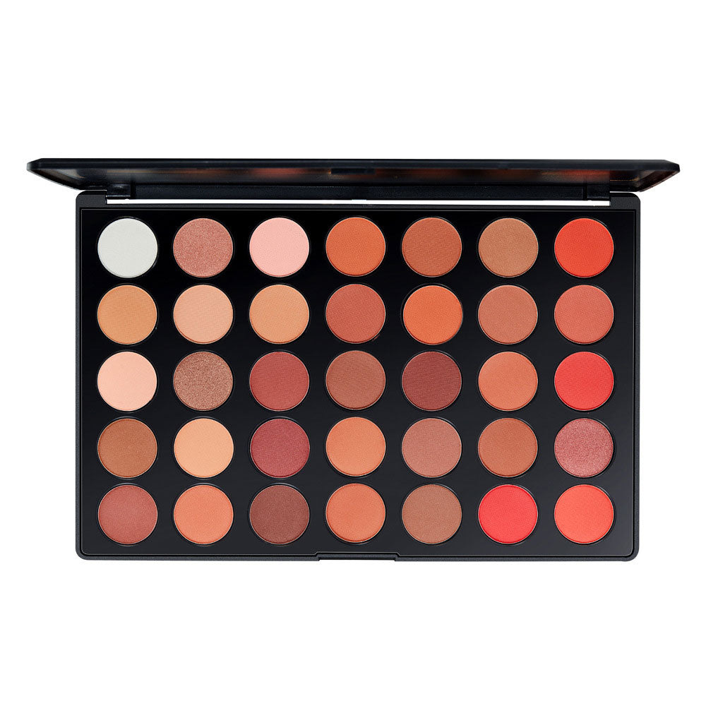 Cosmetic Matte Eyeshadow Makeup Palette Shimmer Set 35 Colors diamond bright eye shadow tray - US85.COM