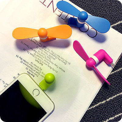 Mini Portable Fan Lightning Connector For iPhone 5/5s/5c/SE/6/6 plus Cool Wind - US85.COM
