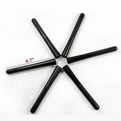 Black Universal 4.7" Carbon Fiber Car Radio Antenna Adjustable Aerials fit All - US85.COM