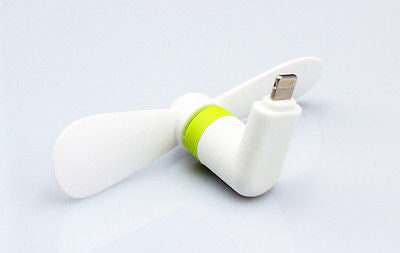Mini Portable Fan Lightning Connector For iPhone 5/5s/5c/SE/6/6 plus Cool Wind - US85.COM