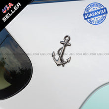Load image into Gallery viewer, Black 3D Pirate Ship Anchor Emblem Badge Decal Car Stickers Truck Decoration - US85.COM