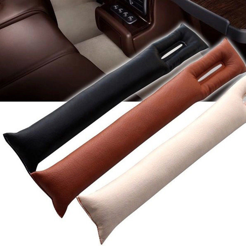 Universal Car Vehicle Seat Hand Brake Gap Filler Pad PU Leather Decoration Gift - US85.COM