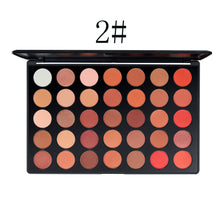 Load image into Gallery viewer, Cosmetic Matte Eyeshadow Makeup Palette Shimmer Set 35 Colors diamond bright eye shadow tray - US85.COM