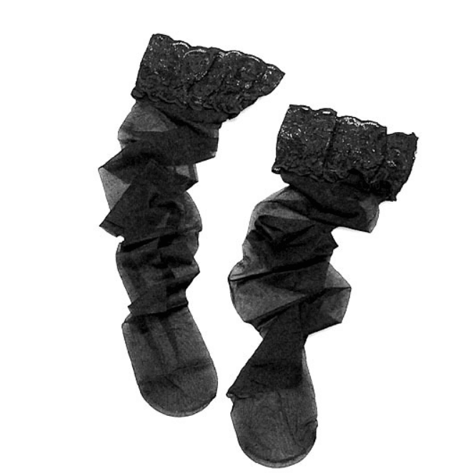 US85 Women Ladies' Sexy Lace Thigh High Stocking (#4160 Black) - US85.COM