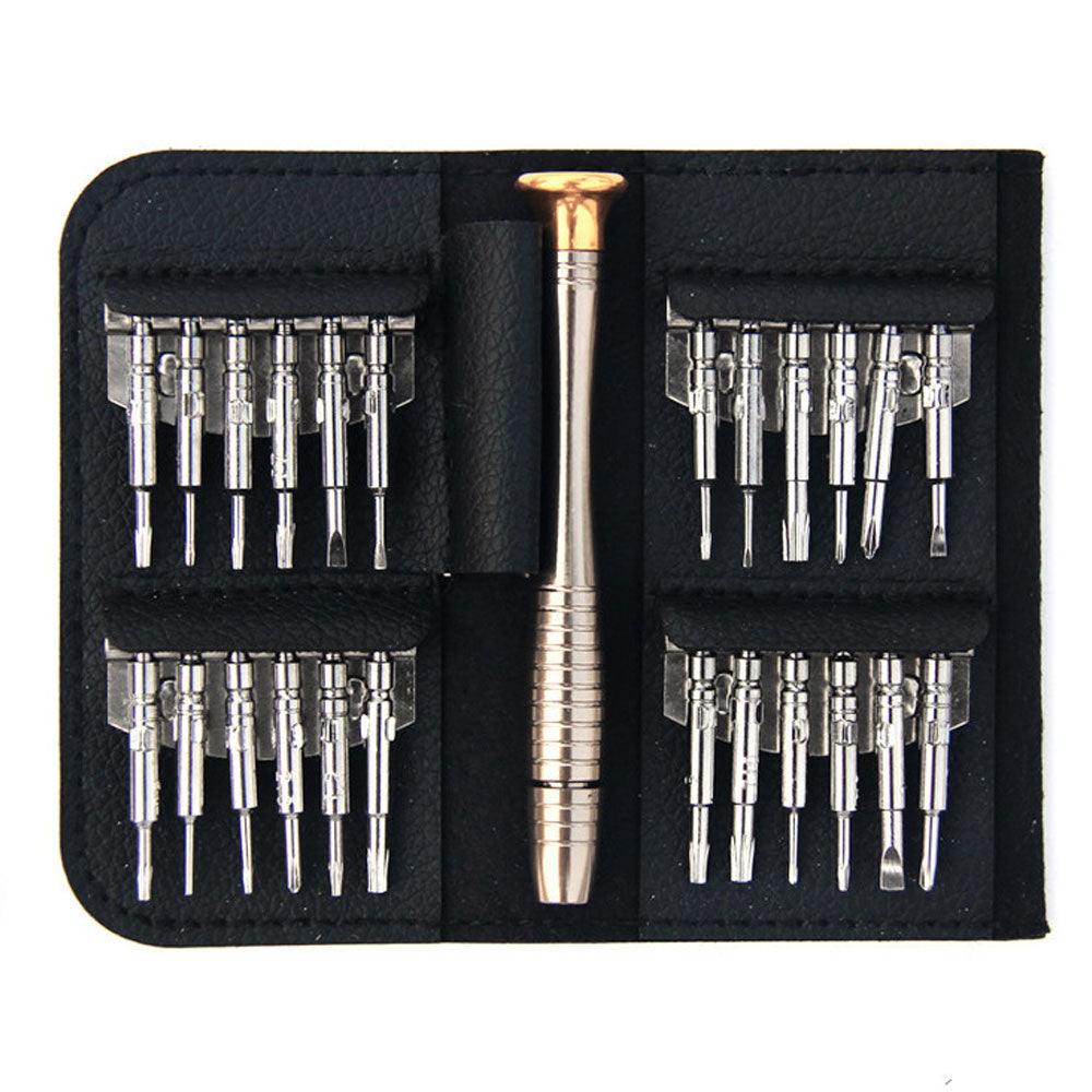 YG0090 25 in 1 Screwdriver Set Mini Precision Screwdriver Tool Set Replacement for PC Glasses Mobile Phone Laptop Watch - US85.COM