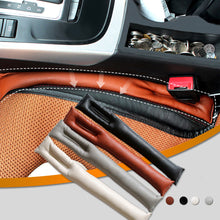 Load image into Gallery viewer, 1Pcs PU Leather Car Seat Gap Stopper Leak Proof Stop Pad Filler Spacer Mat Cushion Cover Auto Slot Plug Stopper - US85.COM
