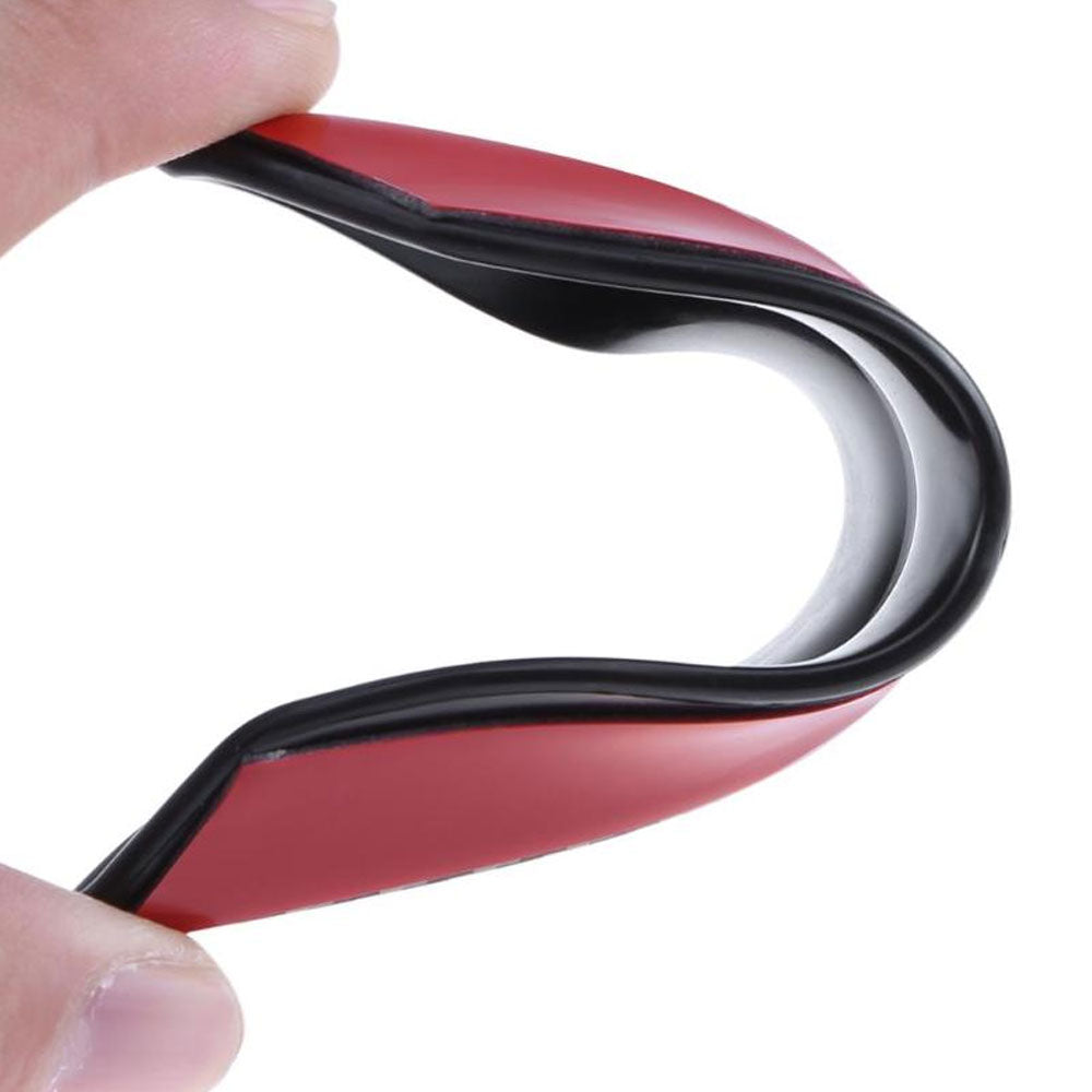 YG0059  6Pcs/Set Universal PP Car Front Bumper Lip Spoiler Fins Canards Trim Kit with Adhesive Tape - US85.COM