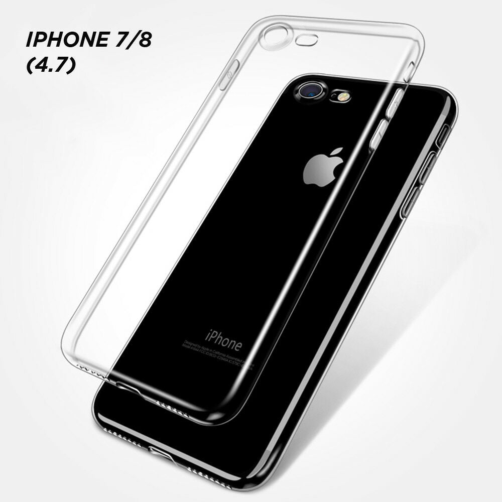 Ultra Thin Clear Transparent soft TPU Case Cover For iPhone 6P 7/7P 8/8P - US85.COM