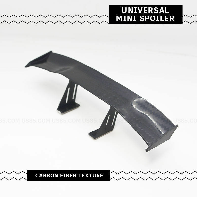 Universal Mini Spoiler Auto Car Tail Decoration Spoiler Wing Carbon Fiber