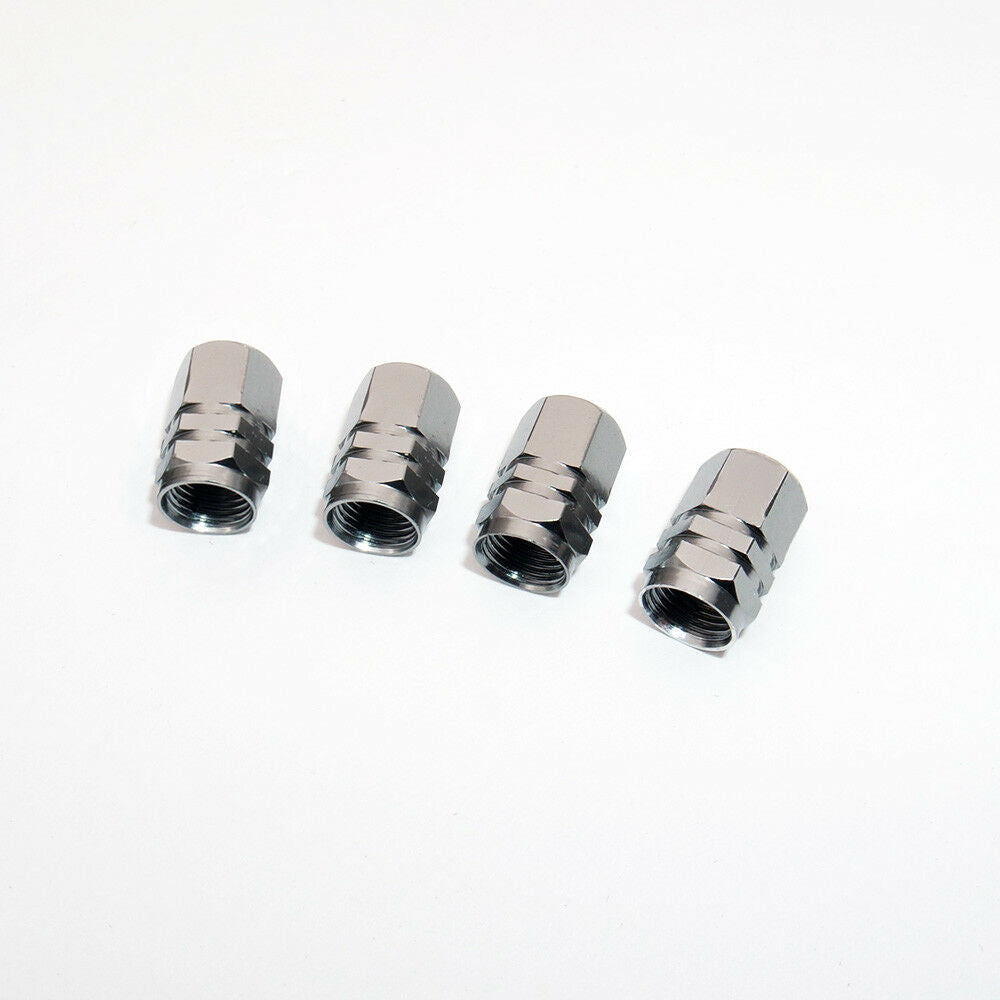 Universal Hexagon Shape Car Van Wheels Tyre Tire Valves Dust Stems Air Caps CAD - US85.COM