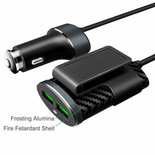 Load image into Gallery viewer, 4-Port Multi USB Car  Charger Uber Lyft Driver Front Back Seat Passenger Adapter - US85.COM